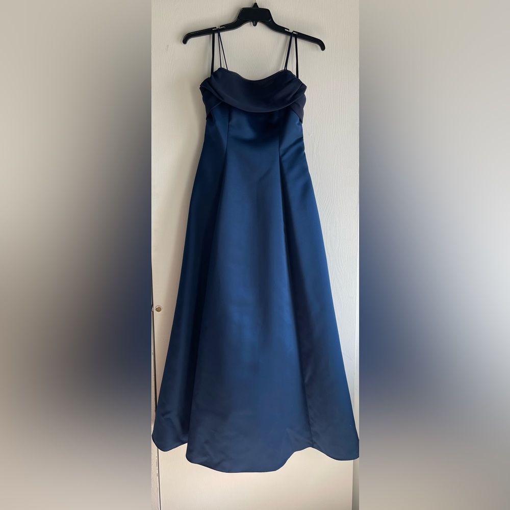 Michaelangelo Bridesmaid Dress Navy Size 6